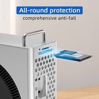 Support de châssis en aluminium d'expansion de disque dur pour boîtier Mac Mini M4/M4 Pro à Dissipation thermique optimisée pour 2024 Mac Mini M4
