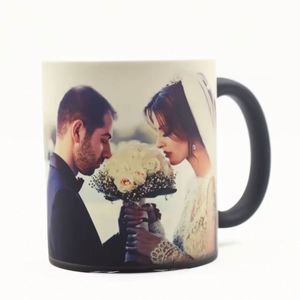 Mug à café changeant de couleur en gros, mug en céramique personnalisé de 11 oz, mug sensible à la chaleur pour sublimation - Product Image 3