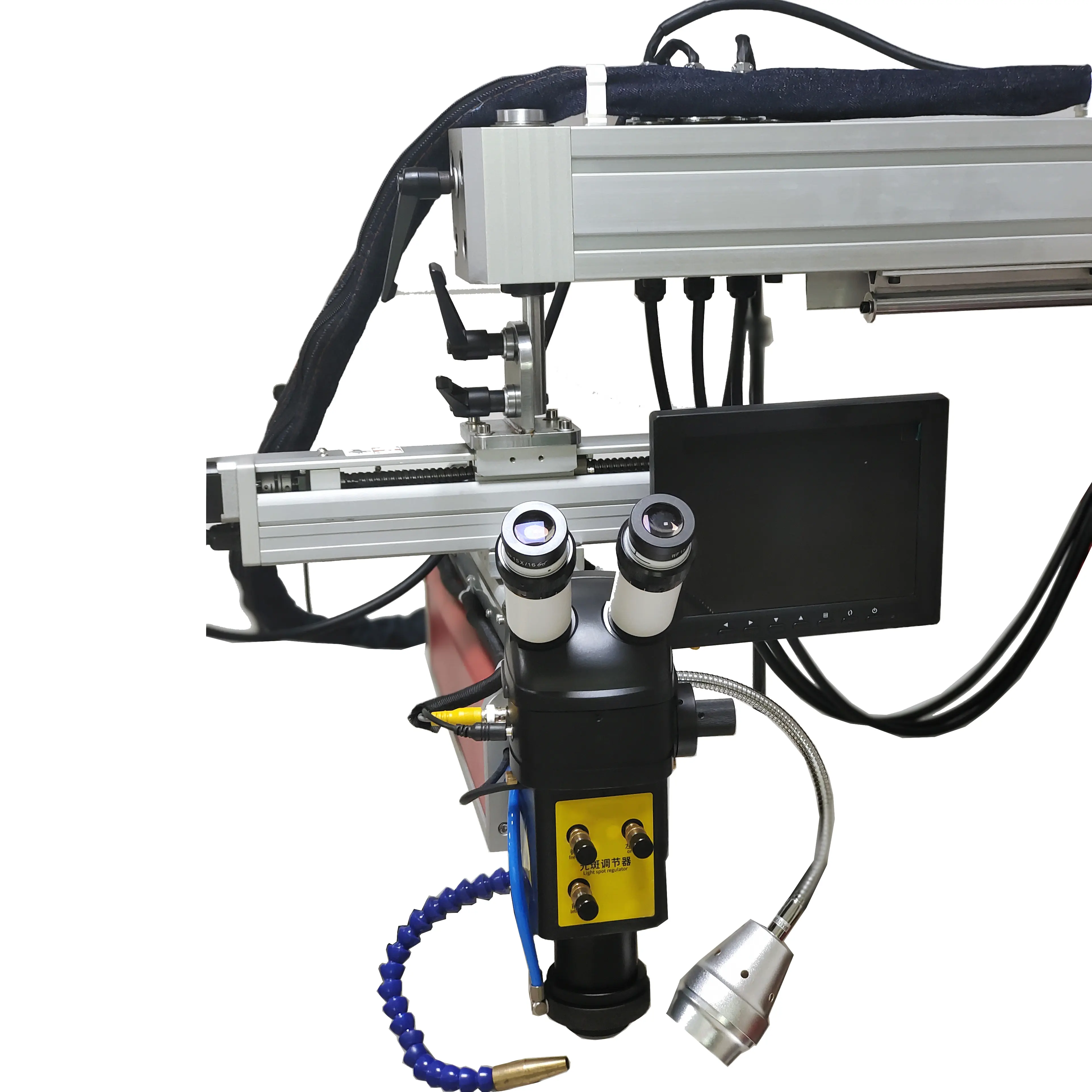 OEM high frequency arm type electric boom 1500W 2000W laser mold welding machine for all kinds of mould repair machine