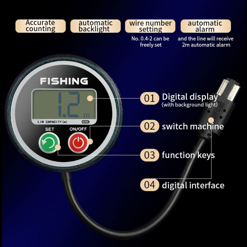 13 fishing reel no bearings 13 Fishing FreeFall Carbon - Inline Ice Fishing Reel main image 1