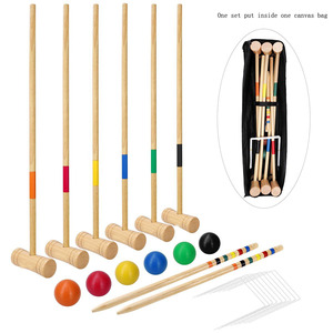 Meilleur ensemble de croquets pour 6 joueurs avec des balles de 84mm - Product Image 3
