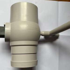 Vanne à opercule droite en PPR avec filetage interne en PVC, 75 mm, monobloc, simple, pour tuyau d'eau, raccord en plastique, anti-âge - Product Image 3