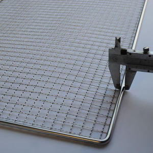 Rak Pendingin Jala Kawat Baja Tahan Karat/Kisi Masak/Rak Pemanggang - Product Image 2