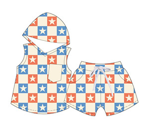 Nuovi Arrivi: Set Sportivo Personalizzato per Bambini, Felpa Senza Maniche e Pantaloni, <span class=keywords><strong>Abbigliamento</strong></span> Traspirante e Morbido per Primavera/Estate - Product Image 3