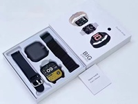 Nuevo Reloj Inteligente G16 2026 con Doble Correa, Montre Connecte/Reloj Inteligente, Llamadas, Mensajes, Podómetro para Deportes y Uso Diario