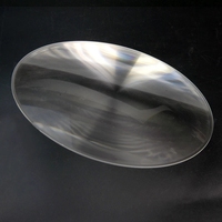 Lentille solaire Fresnel en plastique PMMA optique de 300 mm, grande lentille solaire concentratrice, loupe, outils pour faire du feu