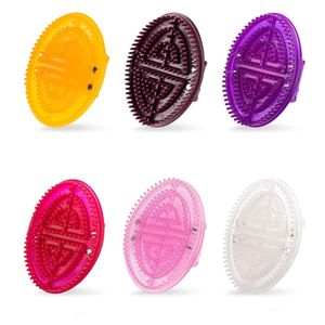 Brosse de <span class=keywords><strong>massage</strong></span> corporel au café personnalisée Brosse de soins de santé Brosse méridienne de thérapie Guasha pour le corps - Product Image 4