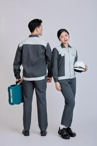 Ensemble de vêtements de travail de sécurité à manches longues en charbon de bois FMF anti-rétrécissement pour femmes du Vietnam - Product Image 6
