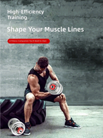Ensemble d'haltères à trois trous avec poignées, en fer pur, peinture émaillée, pour musculation, squats, équipement de fitness, haltères