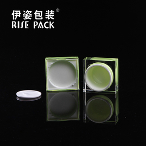 Nhà Máy Giá 30g 50G 80g Kem vuông <span class=keywords><strong>Jar</strong></span> với nắp vặn bao bì mỹ phẩm màu sắc và logo có thể được tùy chỉnh - Product Image 6