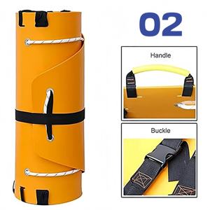 Оптовая продажа: Многофункциональные ручные спасательные рулонные носилки, портативные, складные, из полиэтилена, сертифицированы CE, грузоподъемность 169 кг, 250x84 см - Product Image 4