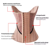 Gaine amincissante pour la poitrine et la taille, gaine de compression abdominale pour femme 3588