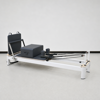 Machine de Pilates Reformer en alliage d'aluminium, légère et durable, équipement de fitness pour studio professionnel