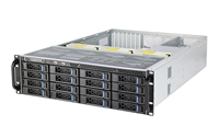 Châssis de serveur S365-16 3U 16*3.5" HDD, prend en charge les cartes mères MAX 12" x 13", 2U SPS ou RPS, 7 emplacements PCI/PCIE avec backplane Mini SAS 6 Gb/s