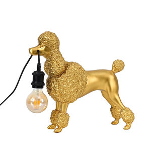 Lampada da tavolo cane in resina con lampada da tavolo a tema orango con animali lampada da tavolo <span class=keywords><strong>Art</strong></span> per luce notturna per camera da letto decorazione ufficio - Product Image 6