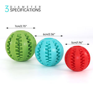 Wholesale Pet <strong>Toy</strong> <strong>Durable</strong> Soft Rubber Ball Chew <strong>Toys</strong> Tooth Cleaning Leakage Food <strong>Dog</strong> ToysPopular - Product Image 6