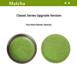 Nuevo Té <span class=keywords><strong>Matcha</strong></span> Orgánico en Polvo Puro Ceremonial (GB/T) Instantáneo Soluble, Lata de 50g, para <span class=keywords><strong>Bebidas</strong></span> y Postres - Product Image 2