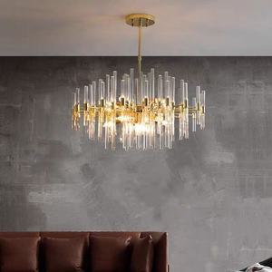 Işık lüks oturma odası basit restoran yatak parlaklık high end villa atmosferik lamba modern kristal avize - Product Image 3