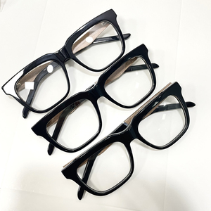 Promotion : Montures de lunettes optiques en acétate à prix abordable, montures de lunettes de vue en gros, montures en acétate tendance avec branches en <span class=keywords><strong>bois</strong></span> - Product Image 3