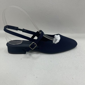 Zapatos planos de mujer al por mayor con tacón bajo, estilo Mary <span class=keywords><strong>Jane</strong></span>, de punto degradado ombré, con punta y correa de hebilla - Product Image 3