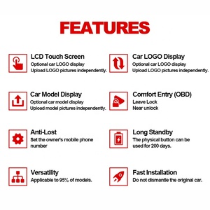 Màn Hình Cảm Ứng Mẫu Mới 2022 Phím LCD Thông Minh Cho Tất Cả Các Xe Ô Tô - Product Image 2