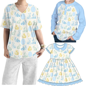 HIPPO KIDS Shirt for Boys Girls Clothes <strong>Easter</strong> Prints Casual Wear Bunny Carrot Cute <strong>Tops</strong> Tee Women T Shirt - Product Image 5