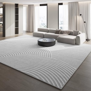 Alfombra Rectangular Abstracta de Fibra de Poliéster Antideslizante para Sala de Estar o Dormitorio, Alfombra de Gran Tamaño, Estilo Moderno, Decoración del Hogar - Product Image 2