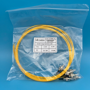 Vicenray sợi quang Pigtail FTTH Simplex <span class=keywords><strong>Duplex</strong></span> UPC <span class=keywords><strong>PC</strong></span> APC ST LC FC <span class=keywords><strong>SC</strong></span> sợi quang vá dây/Pigtail - Product Image 5