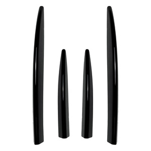 Mercedes-Benz CLE Coupé C236 2024+ Grille de pare-chocs avant, garnitures décoratives, noir piano, texture fibre de carbone, ABS adhésif - Product Image 5