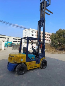 Expédition rapide Komatsu 30 14 génération moteur 3 tonnes/moteur Mitsubishi/Isuzu en option chariot élévateur d'occasion 1 an de garantie origine japonaise - Product Image 3