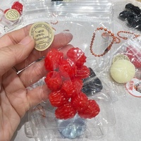 Jouet Squishy Fruits Taba Kawaii Rouge Rose, Jouet Anti-Stress Fruits et Légumes Doux, Cadeau d'Anniversaire pour Fille, Squishy Fruit à Remontée Lente