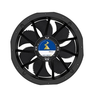 Ventilador axial de escape Ziehl-abegg ZN080-SDL.6N.V7P5 168919 para refrigeración y ventilación en granjas avícolas - Product Image 1