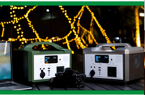 Sistema de Almacenamiento de Energía Portátil Runck de 600W para Uso en Interiores y Exteriores, con Inversor de Onda Sinusoidal Pura, Compatible con Autocaravanas/Autos, Salida de 220V/110V - Product Image 6