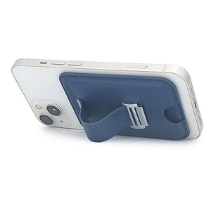 Custodia a Portafoglio Magnetica Invisibile in PU <span class=keywords><strong>San</strong></span> Kole per Serie iPhone con Design H-Clap e Braccialetto per Cellulare - Product Image 4
