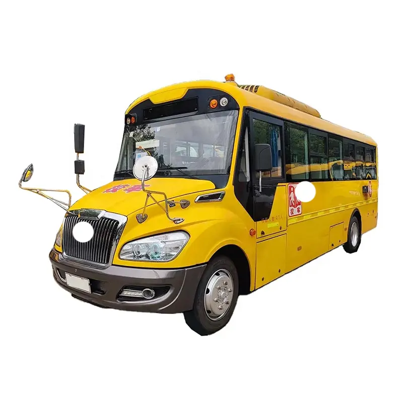 Autobús escolar usado de 41 asientos, autobús escolar amarillo en venta