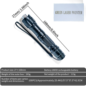 Bút <span class=keywords><strong>Laser</strong></span> Xanh Sử Dụng Pin, Tia Sáng Xa Và Cực Sáng, Lý Tưởng Cho Giảng Dạy, Trình Bày, Vui Chơi Với Thú Cưng Và Sử Dụng Ngoài Trời - Product Image 5