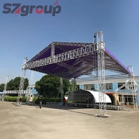 Sistema de Truss Triangular para Escenarios de Aleación de Aluminio para Exteriores con Diseño Modular e Instalación Rápida para Conciertos y Eventos