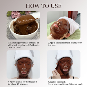 Mascarilla Facial en Polvo <span class=keywords><strong>de</strong></span> Chocolate CHUSN para Desintoxicar y Nutrir, Tratamiento SPA Rico en Antioxidantes, Etiqueta Privada OEM ODM para Salón <span class=keywords><strong>de</strong></span> Belleza - Product Image 5