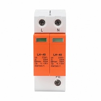 Dispositif de protection contre les surtensions de type 2 LH-40-275-2P, 275 V AC, 40 kA, bipolaire, rail DIN SPD