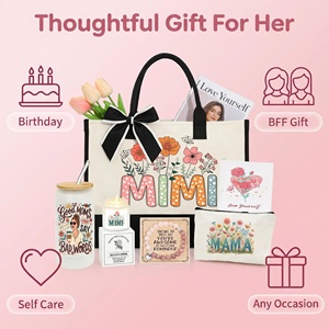 Lunaire 2026 Nuevo Set <span class=keywords><strong>de</strong></span> <span class=keywords><strong>Regalo</strong></span> Mimi Mama, Kit <span class=keywords><strong>de</strong></span> Autocuidado con Bolsa <span class=keywords><strong>de</strong></span> Mano, Vaso <span class=keywords><strong>de</strong></span> Vidrio, Vela y Pulsera <span class=keywords><strong>para</strong></span> Mujer, <span class=keywords><strong>Regalo</strong></span> <span class=keywords><strong>de</strong></span> <span class=keywords><strong>Cumpleaños</strong></span> o Agradecimiento - Product Image 2