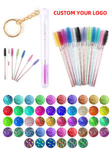 Cepillos Desechables para Pestañas, Coloridos, en Tubo, para Limpieza de Pestañas, Herramientas de Maquillaje, Aplicador Portátil - Product Image 5