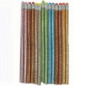 Lápices Metálicos con Purpurina, Goma de Borrar sin Látex, Lápices Brillantes sin Sacapuntas para Niños, Estudiantes y Artistas - Product Image 3