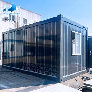 Zhongnan Afneembaar Aanpasbaar Kantoor Mobiele Bar Prefab Luxe Modulaire Glazen Wand Klein Huis Geprefabriceerd Containerhuis - Product Image 3