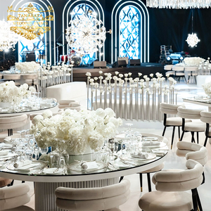 Silla Vip usada venta patas de metal negro fiesta banquete para boda - Product Image 6