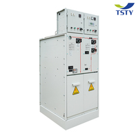 Interruptores MV & HV con aislamiento de gas 12KV 24KV 33KV Paneles eléctricos Gabinete de interruptores de voltaje medio Gabinetes de red SF6