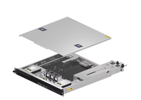 Neues Design 1U Rack-Mount Industrielles Steuerungs-Servergehäuse 450mm Unterstützt Maßgefertigte Slim ATX Motherboards Server-Gehäuse