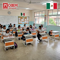 MINYI LEO Bureau d'école Mexique en promotion, mobilier scolaire, bureau pour professeur et ensemble table et chaise, table d'étude pour adulte, ensemble d'étude