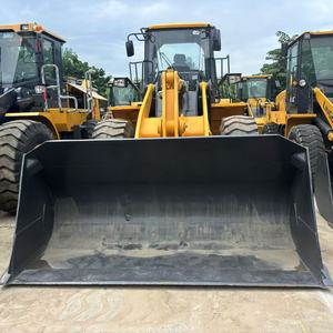 CHINA Shantui 856H 2020 Model Wheeled Loader 9 Ton Rated Load Yellow Closed Cab Off-road <b>Tires</b> Engine Motor Bearing Construction - Product Image 1