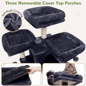 Árbol para Gatos Grande de 69 Pulgadas, Moderno, de Múltiples Niveles, Resistente, Torre para Gatos Grandes - Product Image 2