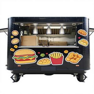 Nouvelle remorque alimentaire commerciale en aluminium ACB entièrement équipée avec équipement pour la crème glacée et le rôtissoire à poulet - Product Image 1